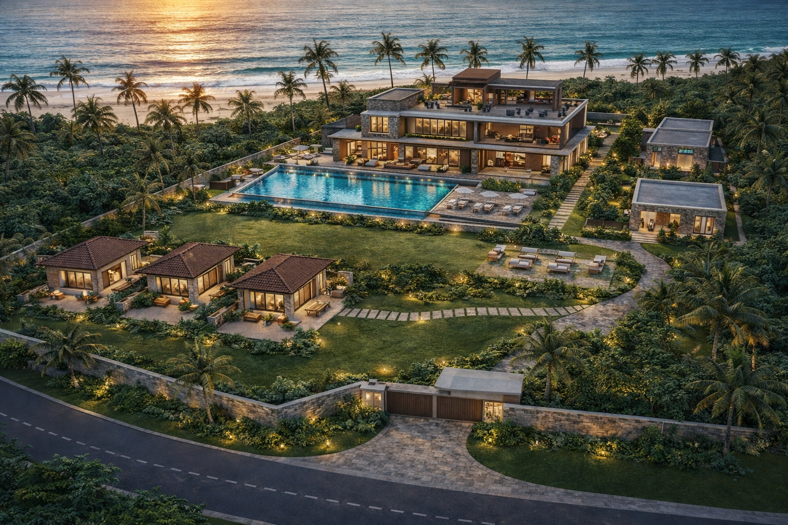 Agnikula Aranya — the permanent ground, sea-front