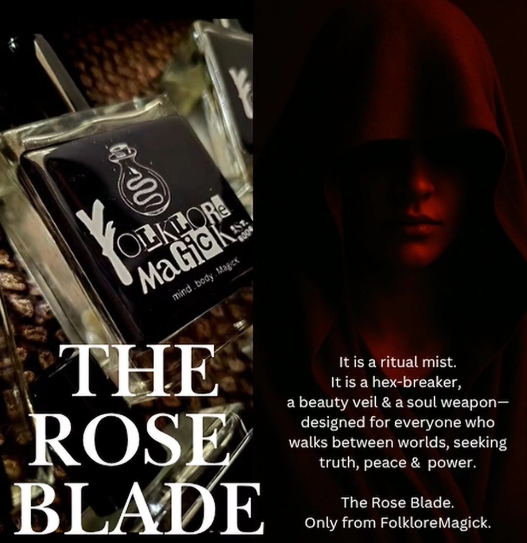 Rose Blade — The mist that cuts. Rose for the open heart, blade for the sealed boundary.