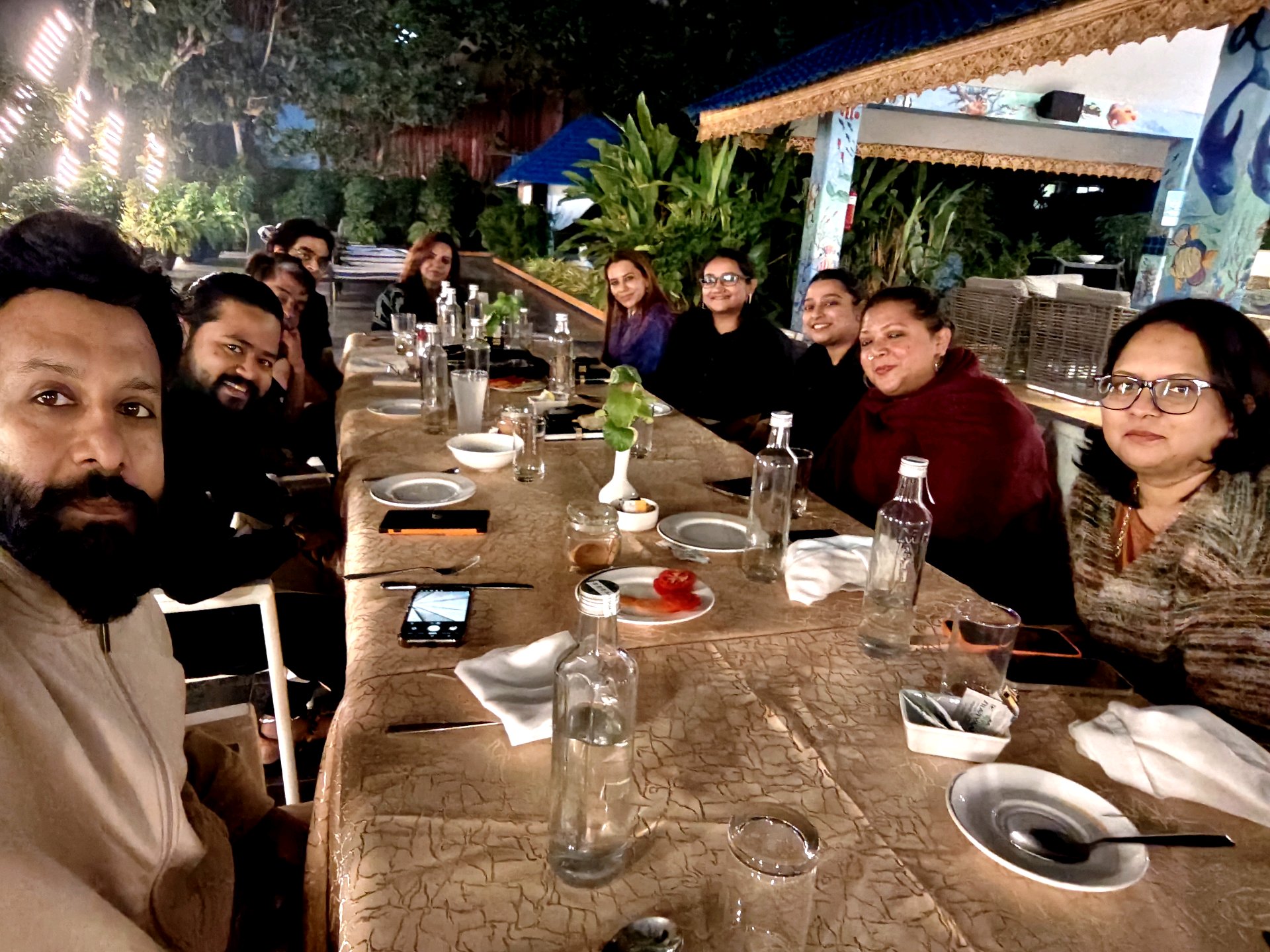 The Saptarishis — closing dinner of the inaugural Matrix at Mayfair Heritage, Puri (December 2025)